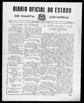Diário Oficial do Estado de Santa Catarina. Ano 1. N° 45 de 27/04/1934