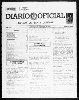 Diário Oficial do Estado de Santa Catarina. Ano 61. N° 14908 de 07/04/1994