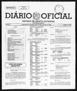 Diário Oficial do Estado de Santa Catarina. Ano 66. N° 16266 de 06/10/1999