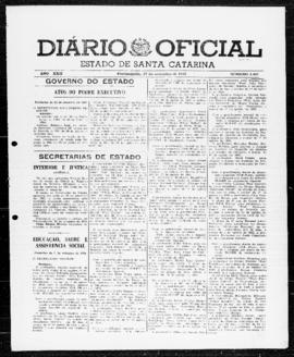 Diário Oficial do Estado de Santa Catarina. Ano 22. N° 5461 de 27/09/1955