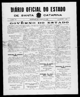 Diário Oficial do Estado de Santa Catarina. Ano 6. N° 1626 de 28/10/1939