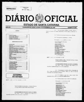 Diário Oficial do Estado de Santa Catarina. Ano 65. N° 16067 de 17/12/1998