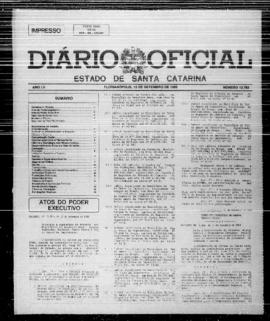 Diário Oficial do Estado de Santa Catarina. Ano 55. N° 13782 de 12/09/1989