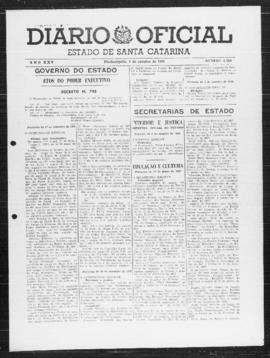 Diário Oficial do Estado de Santa Catarina. Ano 25. N° 6186 de 08/10/1958