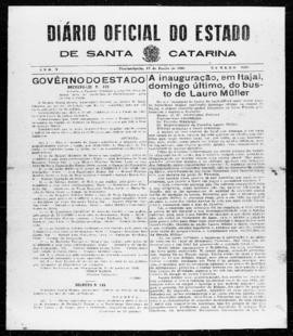 Diário Oficial do Estado de Santa Catarina. Ano 5. N° 1230 de 17/06/1938