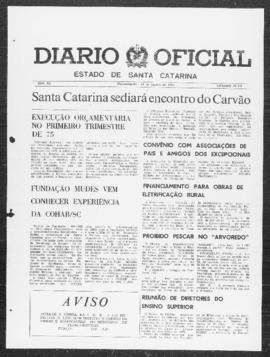 Diário Oficial do Estado de Santa Catarina. Ano 40. N° 10162 de 24/01/1975