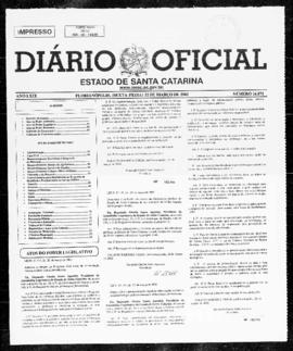 Diário Oficial do Estado de Santa Catarina. Ano 69. N° 16871 de 22/03/2002