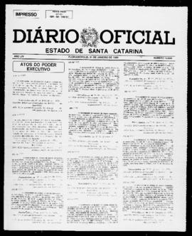 Diário Oficial do Estado de Santa Catarina. Ano 54. N° 13632 de 31/01/1989