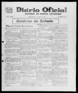 Diário Oficial do Estado de Santa Catarina. Ano 30. N° 7244 de 07/03/1963