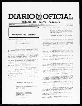 Diário Oficial do Estado de Santa Catarina. Ano 43. N° 10980 de 11/05/1978