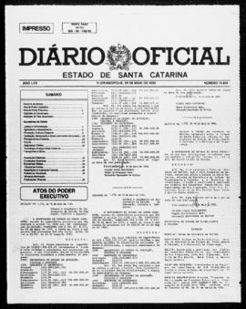 Diário Oficial do Estado de Santa Catarina. Ano 57. N° 14444 de 19/05/1992