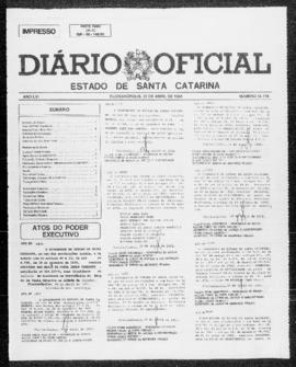 Diário Oficial do Estado de Santa Catarina. Ano 56. N° 14176 de 22/04/1991