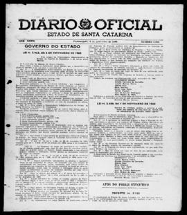 Diário Oficial do Estado de Santa Catarina. Ano 27. N° 6680 de 11/11/1960
