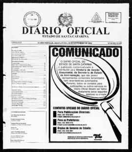 Diário Oficial do Estado de Santa Catarina. Ano 74. N° 18499 de 28/11/2008