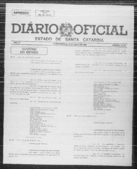 Diário Oficial do Estado de Santa Catarina. Ano 55. N° 13744 de 17/07/1989