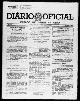 Diário Oficial do Estado de Santa Catarina. Ano 53. N° 13092 de 26/11/1986