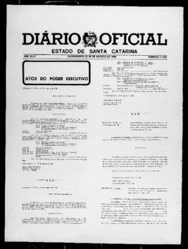 Diário Oficial do Estado de Santa Catarina. Ano 46. N° 11549 de 29/08/1980