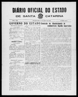 Diário Oficial do Estado de Santa Catarina. Ano 8. N° 2074 de 11/08/1941
