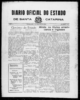 Diário Oficial do Estado de Santa Catarina. Ano 1. N° 203 de 10/11/1934