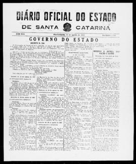 Diário Oficial do Estado de Santa Catarina. Ano 19. N° 4723 de 21/08/1952