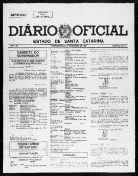 Diário Oficial do Estado de Santa Catarina. Ano 53. N° 13166 de 17/03/1987