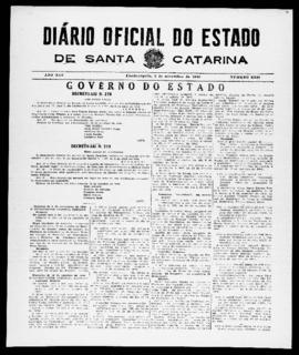 Diário Oficial do Estado de Santa Catarina. Ano 13. N° 3344 de 08/11/1946