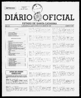 Diário Oficial do Estado de Santa Catarina. Ano 65. N° 16085 de 14/01/1999