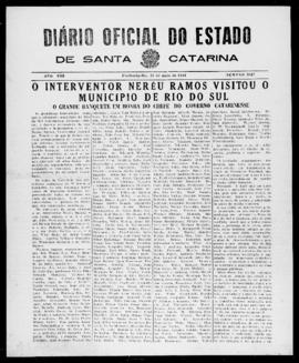 Diário Oficial do Estado de Santa Catarina. Ano 8. N° 2017 de 21/05/1941