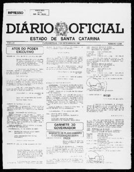 Diário Oficial do Estado de Santa Catarina. Ano 53. N° 13288 de 11/09/1987
