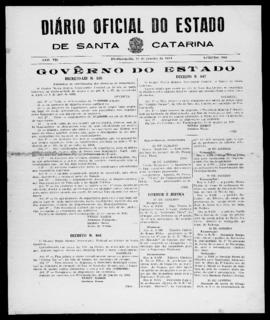 Diário Oficial do Estado de Santa Catarina. Ano 7. N° 1944 de 31/01/1941
