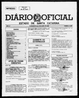Diário Oficial do Estado de Santa Catarina. Ano 55. N° 13930 de 23/04/1990