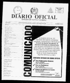 Diário Oficial do Estado de Santa Catarina. Ano 75. N° 18564 de 11/03/2009