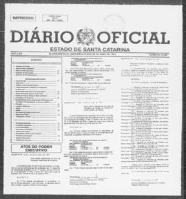 Diário Oficial do Estado de Santa Catarina. Ano 64. N° 15681 de 26/05/1997