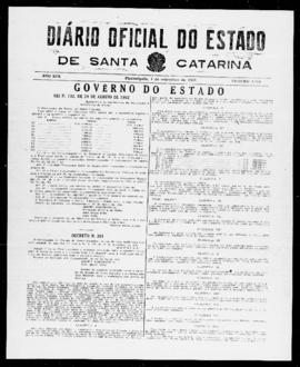 Diário Oficial do Estado de Santa Catarina. Ano 19. N° 4733 de 04/09/1952