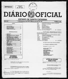 Diário Oficial do Estado de Santa Catarina. Ano 66. N° 16156 de 03/05/1999