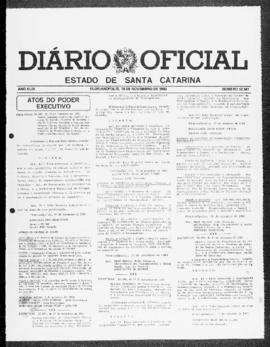 Diário Oficial do Estado de Santa Catarina. Ano 49. N° 12341 de 18/11/1983