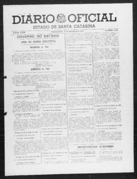 Diário Oficial do Estado de Santa Catarina. Ano 25. N° 6219 de 01/12/1958