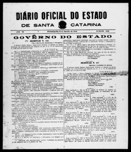 Diário Oficial do Estado de Santa Catarina. Ano 6. N° 1693 de 30/01/1940