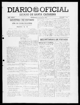Diário Oficial do Estado de Santa Catarina. Ano 27. N° 6538 de 08/04/1960