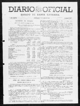 Diário Oficial do Estado de Santa Catarina. Ano 37. N° 9295 de 27/07/1971