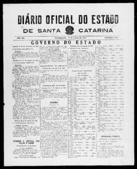 Diário Oficial do Estado de Santa Catarina. Ano 20. N° 4856 de 11/03/1953