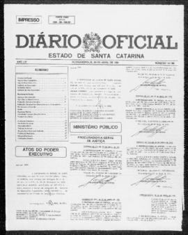 Diário Oficial do Estado de Santa Catarina. Ano 56. N° 14180 de 26/04/1991