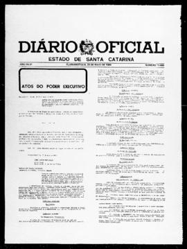 Diário Oficial do Estado de Santa Catarina. Ano 46. N° 11485 de 29/05/1980