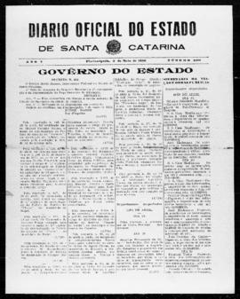 Diário Oficial do Estado de Santa Catarina. Ano 5. N° 1198 de 05/05/1938