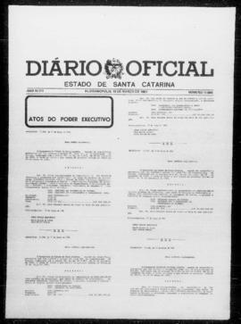 Diário Oficial do Estado de Santa Catarina. Ano 47. N° 11686 de 19/03/1981