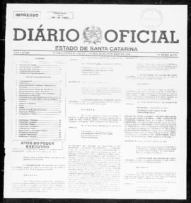 Diário Oficial do Estado de Santa Catarina. Ano 68. N° 16774 de 26/10/2001
