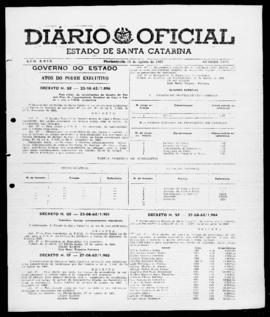 Diário Oficial do Estado de Santa Catarina. Ano 29. N° 7119 de 29/08/1962