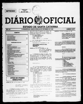 Diário Oficial do Estado de Santa Catarina. Ano 62. N° 15277 de 28/09/1995