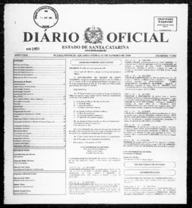 Diário Oficial do Estado de Santa Catarina. Ano 71. N° 17556 de 12/01/2005