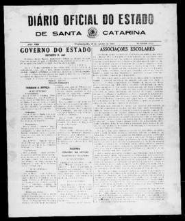 Diário Oficial do Estado de Santa Catarina. Ano 8. N° 2125 de 22/10/1941